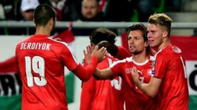 تعادل سويسرا مع بيلاروسيا (3 ـ 3).. وفوز التشيك على جزر فاروه بهدف نظيف في تصفيات "اليورو" 1 مباراة سويسرا وجزر فاروه