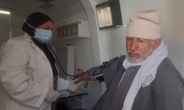 الكشف والعلاج لـ1882 حالة بقرية طمافيوم ببني سويف 1 خلال القافلة الطبية بقرية براوة بمركز اهناسيا ببن سويف 1683534461 01699023783