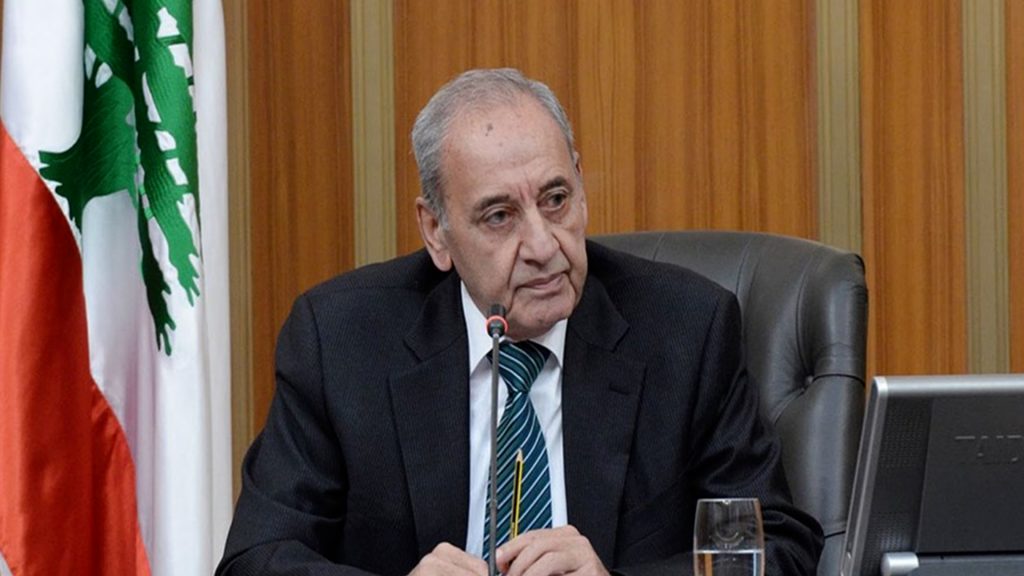رئيس مجلس النواب اللبناني يدين استهداف المدنيين والمسعفين في الجنوب 1 رئيس مجلس النواب اللبناني نبيه بري1699210624