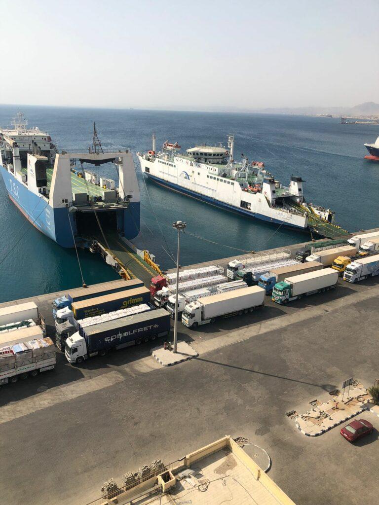 تداول 10 آلاف طن بضائع عامة ومتنوعة بموانئ البحر الأحمر 1 موانيء البحر الاحمر