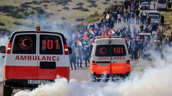 الهلال الأحمر: استشهاد 4 مسعفين وإصابة 25 وتدمير 14 سيارة إسعاف في العدوان على غزة 1 1051699352704
