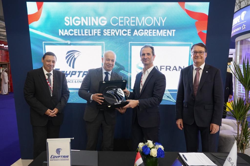 مصر للطيران توقع اتفاقية مع Safran Nacelles لصيانة عواكس دفع المحركات لطائرات A330ceo 1 1061700140565