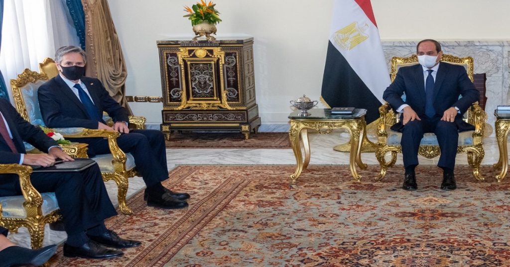 بلينكن يعرب عن امتنانه للرئيس السيسي لجهود مصر لتيسير خروج الرعايا الأجانب من غزة 1 11 111698968462