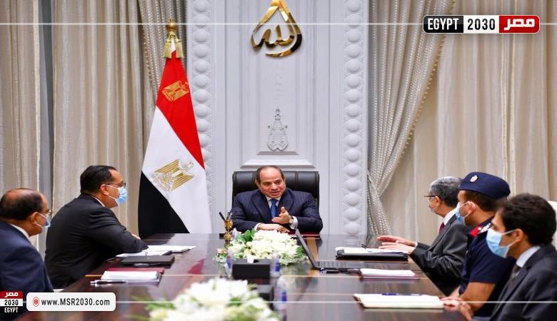 الرئيس السيسي يوجه بتوفير جميع العوامل الداعمة لنجاح المشروعات القومية 1 116148 W1700485985