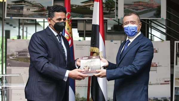 سفير مصر في بلجراد: القاهرة ترفض سياسة العقاب الجماعي الذي تمارسه سلطات الاحتلال الإسرائيلي ضد قطاع غزة 1 2181700750525