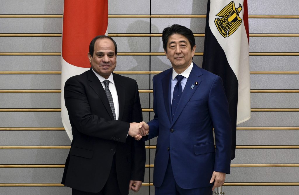 الرئيس السيسي يبحث هاتفيًا مع رئيس وزراء اليابان سبل تهدئة التصعيد في غزة 1 56dd715ac46188c1118b45bf1701265205