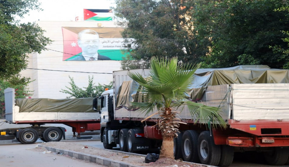 "التجارة العراقية": إرسال قافلة مساعدات إنسانية للشعب الفلسطيني في قطاع غزة 1 60afee19bf0861700133243