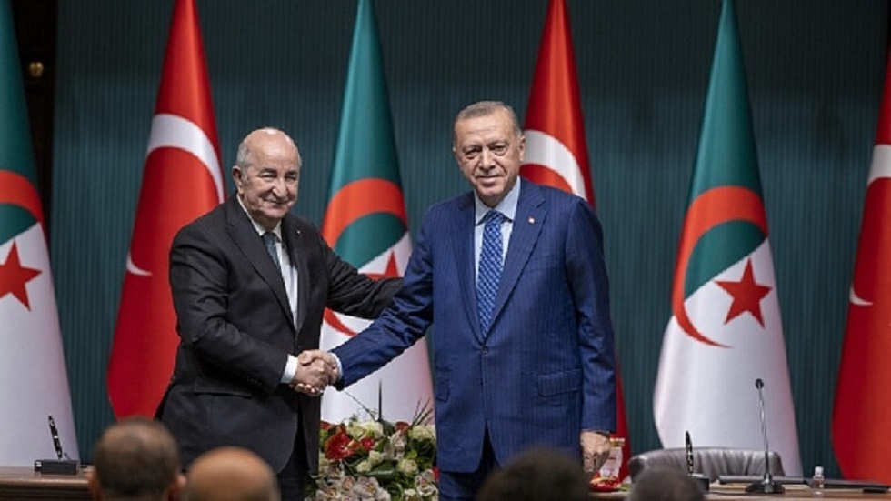 تبون يجري محادثات مع أردوغان ويشرفان على إطلاق الدورة الثانية لمجلس التعاون الجزائري-التركي 1 63505fbe4c59b71efd5766c81700572863