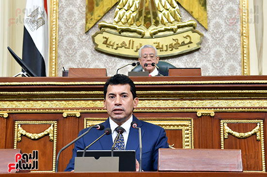وزير الشباب: الدولة تسعى دائما للاستماع للشباب المصري ومعرفة متطلباتهم من أجل تلبيتها 1 82731 وزير الشباب والرياضة فى الجلسة العامة1699111804