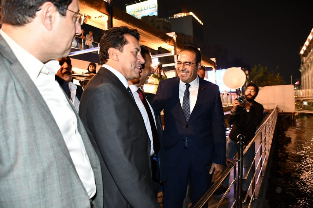 وزير الرياضة يفتتح فرع نادي الترسانة النهري بالعجوزة بتكلفة بلغت 10 ملايين جنيه 1 8411699905663