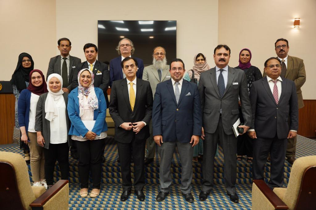 وزارة التخطيط تستقبل وفد رفيع المستوى من المدرسة الوطنية للسياسة العامة بباكستان لبحث أوجه تعزيز التعاون المستقبلي 1 93488 مسؤولوا التخطيط تستقبل وفد من المدرسة الوطنية بباكستان1700838484