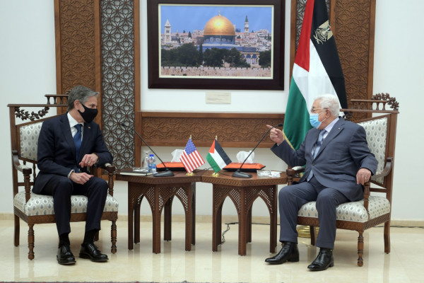 وزير الخارجية الأمريكي يؤكد على قيادة بلاده لتهدئة الأوضاع في الصراع الإسرائيلي الفلسطيني 1 99991183311699283644