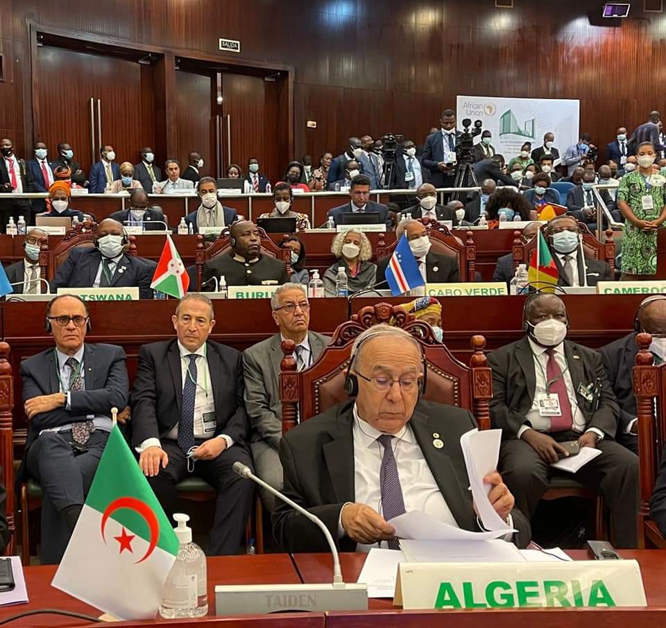 الجزائر تشارك في القمة الخامسة لمجموعة العشرة التابعة للاتحاد الأفريقي بغينيا الاستوائية 1 FB IMG 16538212201281700668264