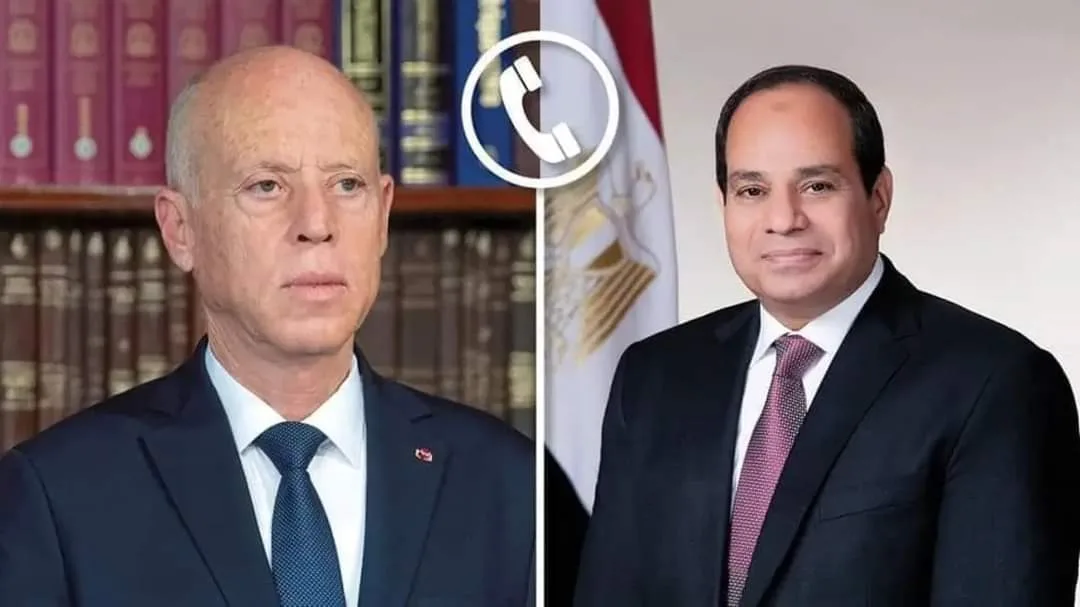 الرئيس السيسى ونظيره التونسى يبحثان جهود استغلال الهدنة لوقف دائم لإطلاق النار 1 FB IMG 1701200498490 jpg1701204846