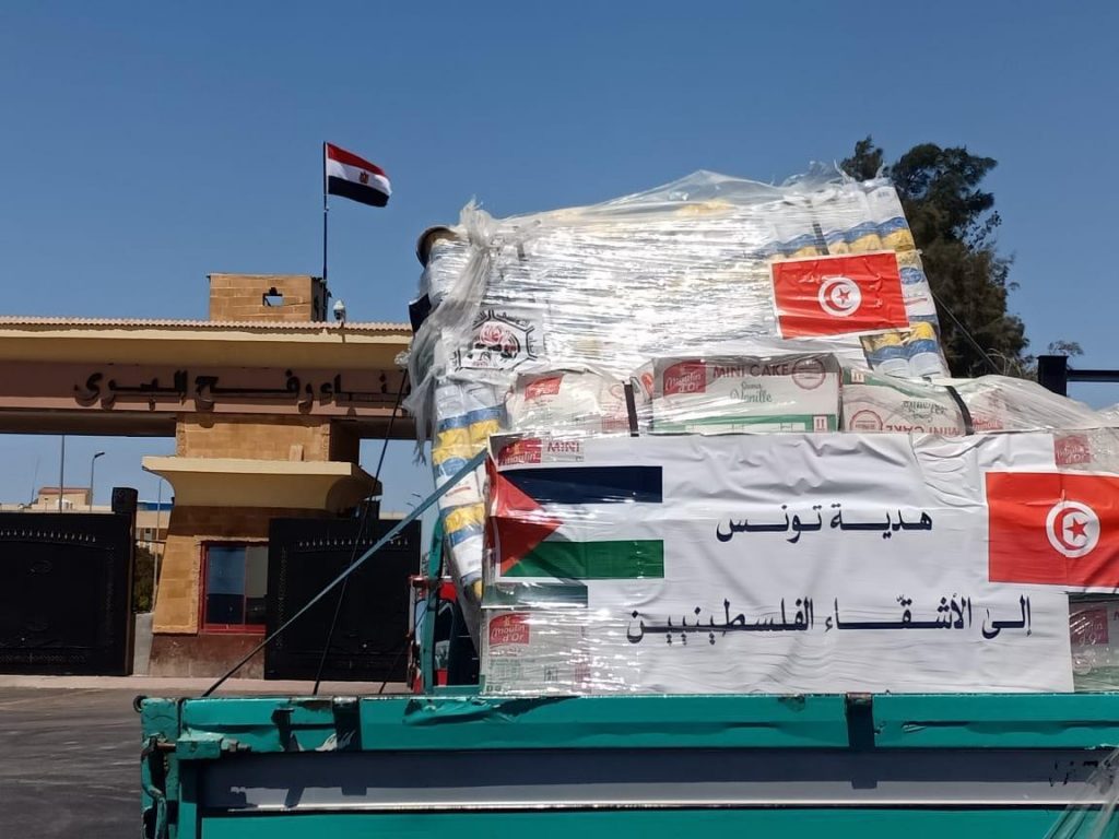 زاخاروفا: إرسال 300 طن من المساعدات الإغاثية لغزة منذ بدء الأزمة 1 FKYAY1701246846