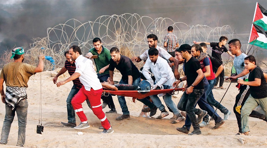 استشهاد فلسطينيين برصاص قوات الاحتلال لدى محاولتهما العودة لمنزليهما من جنوب قطاع غزة إلى شماله 1