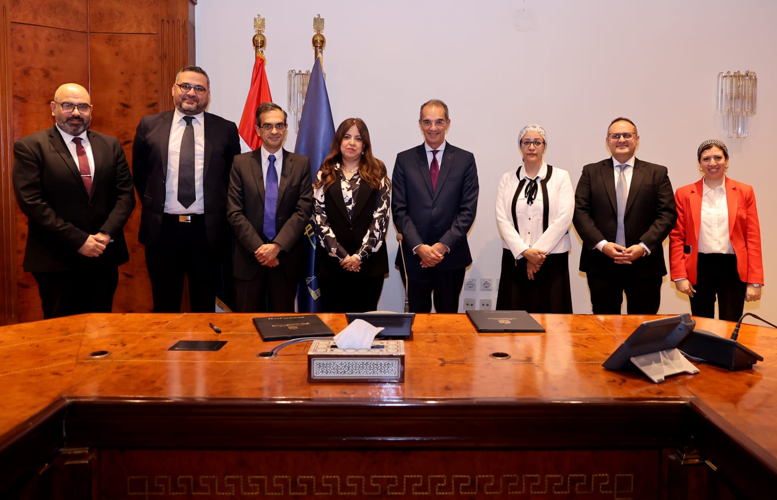بروتوكول تعاون بين معهد تكنولوجيا المعلومات و"فودافون للحلول الذكية" لإعداد كوادر فنية مؤهلة 1 IMG 20231115 WA00071700054105