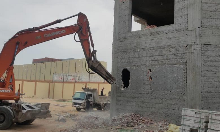 محافظ الجيزة: إزالة تعديات على الأراضي الزراعية بمساحة ١٢ فدانا بمركز ومدينة أبو النمرس 1 elaosboa023161699829703