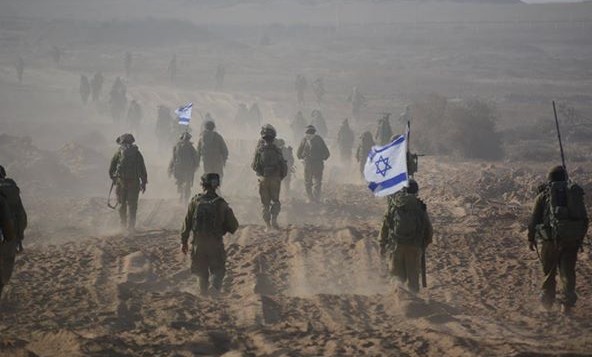 idf troops leaving gaza