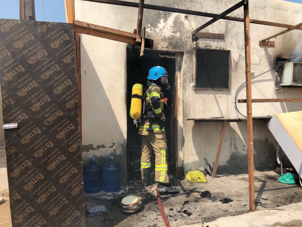 الدفاع المدني اللبناني: استشهاد سيدة في قصف لمنزلها بالجنوب وإخماد النيران بعدة منازل 1 image1700577183