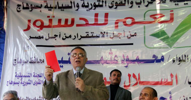 محافظ سوهاج يشهد فعاليات المؤتمر الجماهيري لمؤسسة "حياة كريمة" للتوعية بالقضية الفلسطينية 1 s120148165691701124503
