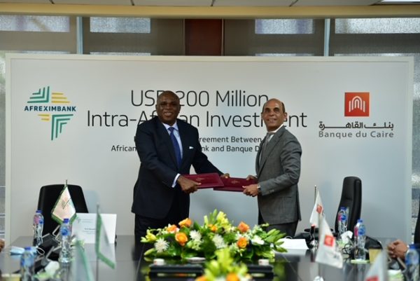 بنك القاهرة وأفريكسم بنك يوقعان قرض بقيمة 200 مليون دولار لدعم خطط البنك التوسعية فى أفريقيا