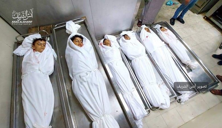 فلسطين مجزرة اسرائيلية تقتل 5 اطفال في مخيم جباليا في قطاع غزة1700165943