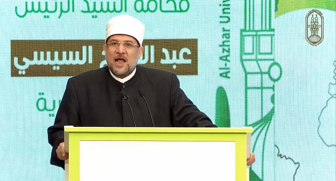 وزير الأوقاف: الدولة المصرية تقوم بجهود عظيمة وسط تحديات لا يدركها إلا من يُعنى بالشأن العام عناية بالغة 1 كلمة وزير الاوقاف1700588344