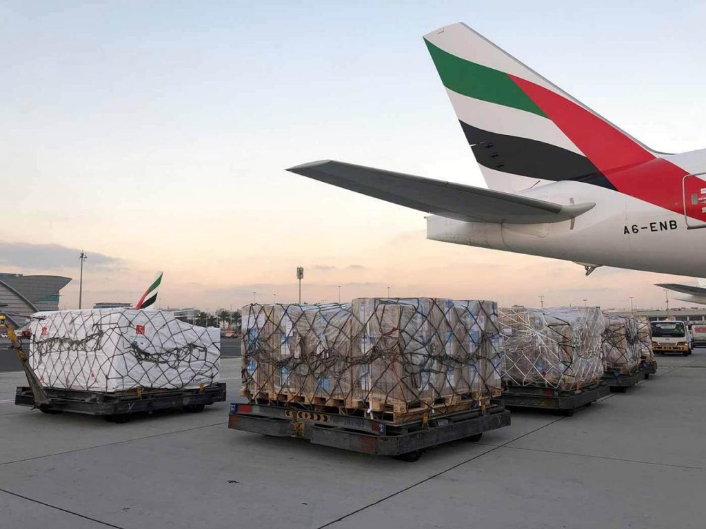 مطار العريش يستقبل طائرتين مساعدات إنسانية من الإمارات وقطر لصالح غزة 1 الإمارات مساعدات للسودان1703671383