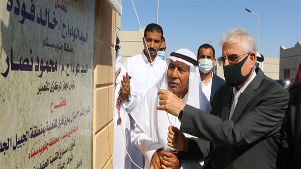 محافظ جنوب سيناء ورئيس جهاز التعمير يتفقدان مشروع إنشاء 60 منزلا بدويا بتكلفة 49 مليون جنيه 1 1271702489803