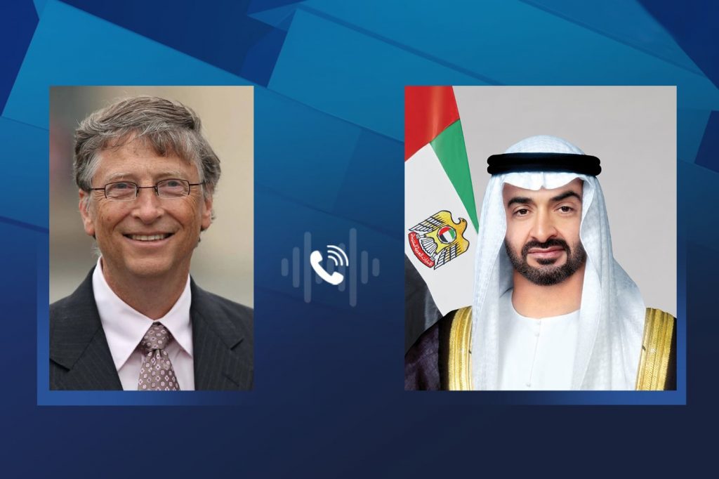 مسئول إماراتي وبيل جيتس يبحثان أهمية التكنولوجيا لإيجاد حلول مستدامة لمواجهة التحديات البيئية 1 14437664226432870321701611763