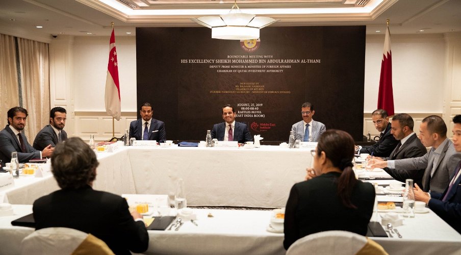 وزير الخارجية يعقد مائدة مستديرة مع معهد الشرق الأوسط بواشنطن حول الرؤية المصرية للتعامل مع القضايا الإقليمية 1 20190829 1567106280 7503321701969063