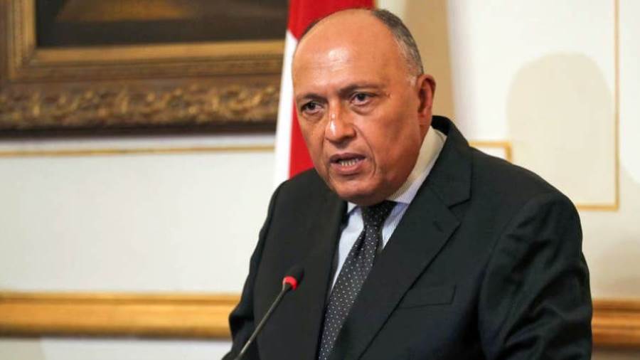 شكري يؤكد موقف مصر الثابت والداعم لمسار الحل الليبي الليبي دون أية إملاءات خارجية 1 6456381701992642