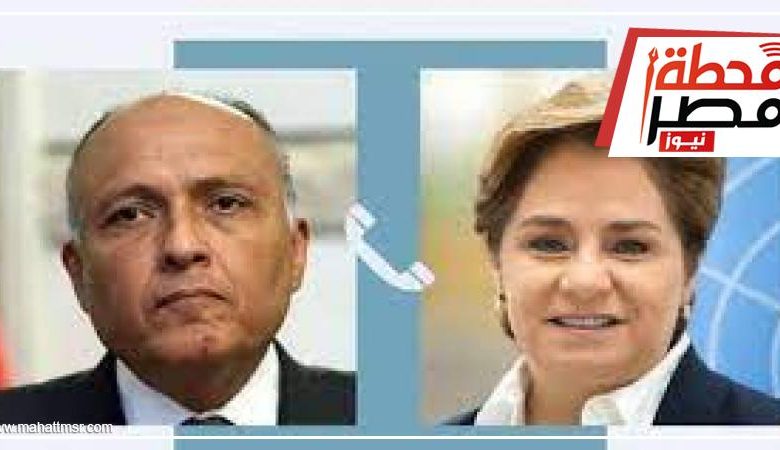 شكري يتلقى اتصالاً من أمين عام الأمم المتحدة للتشاور بشأن جهود الحد من الأزمة بغزة واحتواء تداعياتها 1 70753 W1701895863