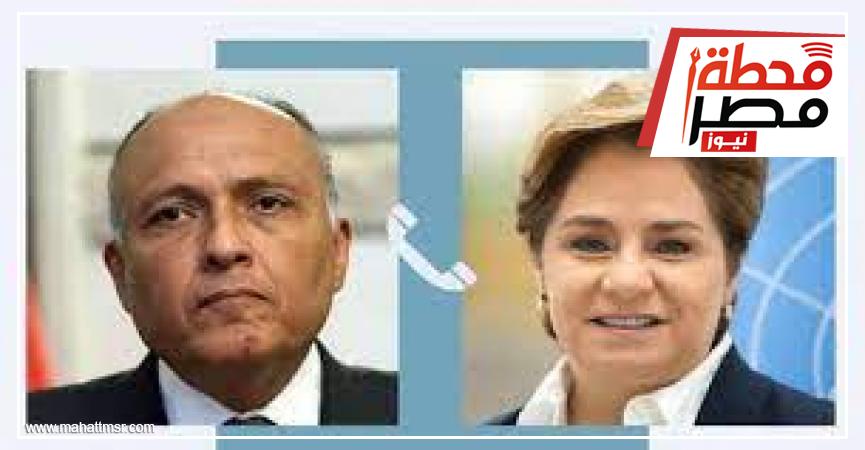 شكري يتلقى اتصالاً من أمين عام الأمم المتحدة للتشاور بشأن جهود الحد من الأزمة بغزة واحتواء تداعياتها 1 70753 W1701895863