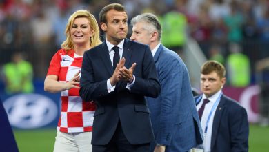 Emmanuel Macron France v Croatia 2018 FIFA l3DH 0LRpTx1702848123