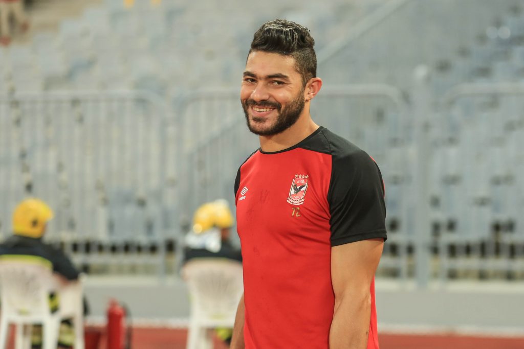 ياسر إبراهيم يشارك في تدريبات الأهلي ويؤكد جاهزيته لمباراة شباب بلوزداد الجزائري 1 ahhh 2 5f3c23daa86581701803403