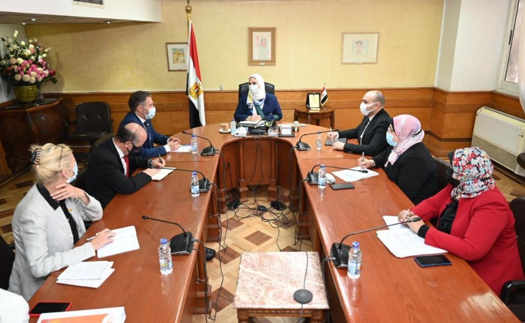 وزيرة التضامن تبحث مع المديرة التنفيذية لصندوق الأمم المتحدة للسكان زيادة الإغاثة المقدمة للأسر الفلسطينية 1 ba69ab81 20cc 4cc0 b6e0 4738542b16f4
