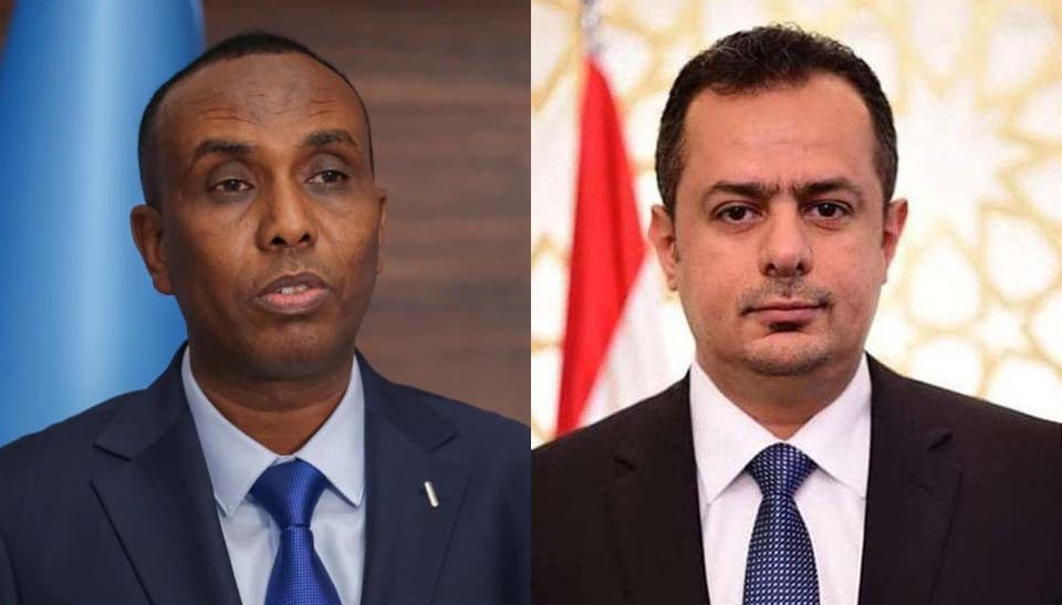 مجلس الوزراء الصومالي يرحب بدعم الجامعة العربية لسيادة ووحدة أراضي البلاد 1 رئيس الوزراء ونظيره الصومالي 16561777811705579263