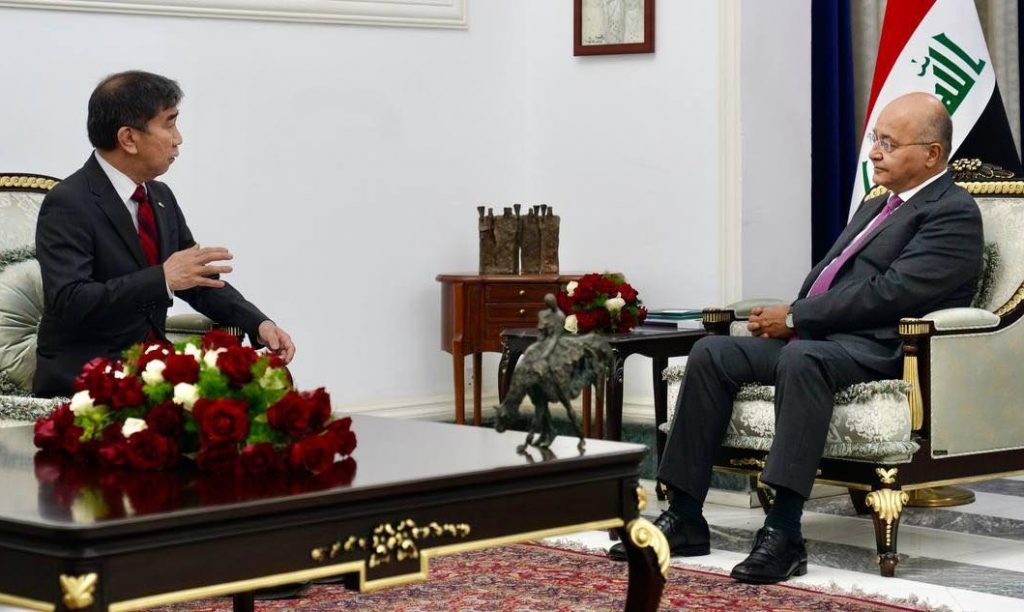 الرئيس العراقي يؤكد أهمية تعزيز التعاون مع إسبانيا بما يخدم مصالح الشعبين 1 11472022 9472022 291906659 346003577713920 1514358972164467758 n1706186043