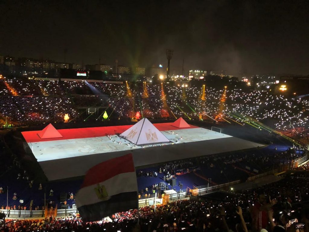 افتتاح مبهر لكأس الأمم الإفريقية في كوت ديفوار.. ومحمد رمضان يشدو "أكوابا" 1 1297051705173123