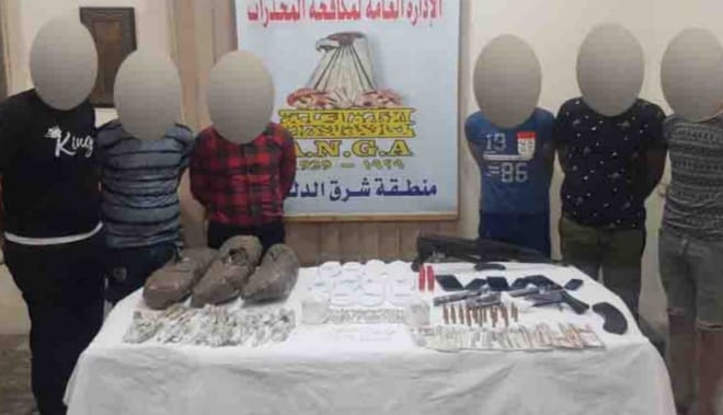 ضبط 5 عناصر إجرامية بحوزتهم مواد مخدرة بـ 10 ملايين جنيه قبل ترويجها بثلاث محافظات 1 14 9 2022 13 29 10 GomhuriaOnline 5616631549501705231384