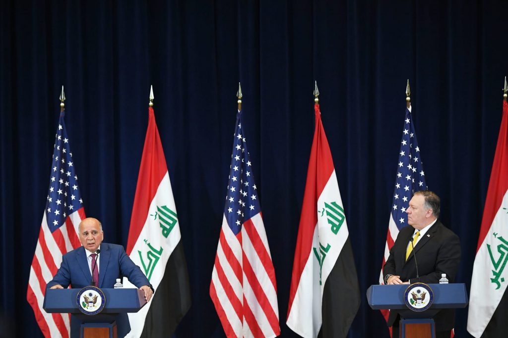 وزير خارجية العراق: مسار المفاوضات مع واشنطن بشأن انسحاب القوات الأمريكية توقف والحوار مستمر 1 1630151704974404