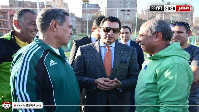 وزير الشباب والرياضة يتفقد تدريبات لاعبي المنتخبات بصحبة مجلس إدارة الأولمبية ورؤساء الاتحادات الرياضية 1 169027 W1704379867