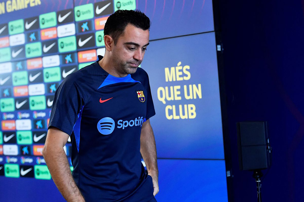 تشافي يعلن رحيله عن تدريب برشلونة بنهاية الموسم الجاري 1 2 تشافي سأترك برشلونة عندما افتقر للحلول1706393222