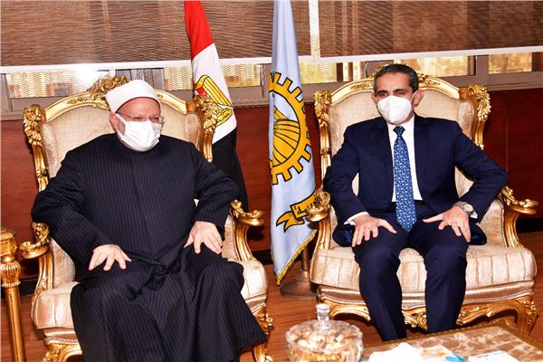 مفتى الديار المصرية يفتتح فرع دار الإفتاء بطنطا 1 202110231313416521704286682