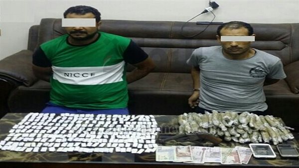 ضبط 10 أشخاص بحوزتهم كمية من مخدري الهيروين والبانجو قبل ترويجها بالدقهلية 1 5441704563403