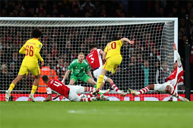 ليفربول يتعادل مع فولهام 1/1 ويتأهل لمواجهة تشيلسي في نهائي كأس الرابطة الإنجليزية 1 54584ASGOAL1706134743