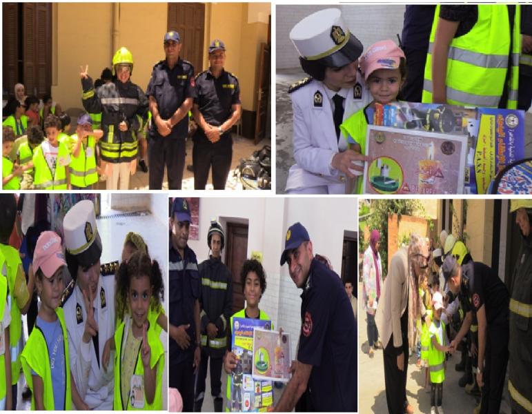 الإدارة العامة للحماية المدنية بالقاهرة تستقبل عددا من طلاب المدارس بمناسبة عيد الشرطة الـ72 1 7415161705664766