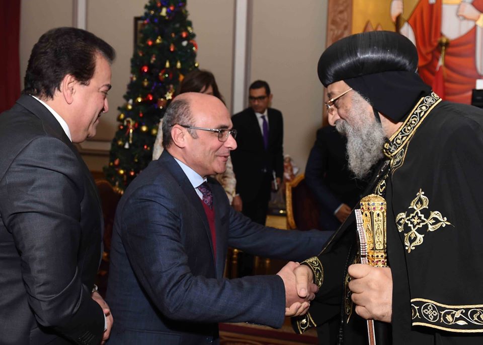 رئيس الوزراء يهنئ البابا تواضروس الثاني بعيد الميلاد المجيد بمقر الكاتدرائية بالعباسية 1 771704357843